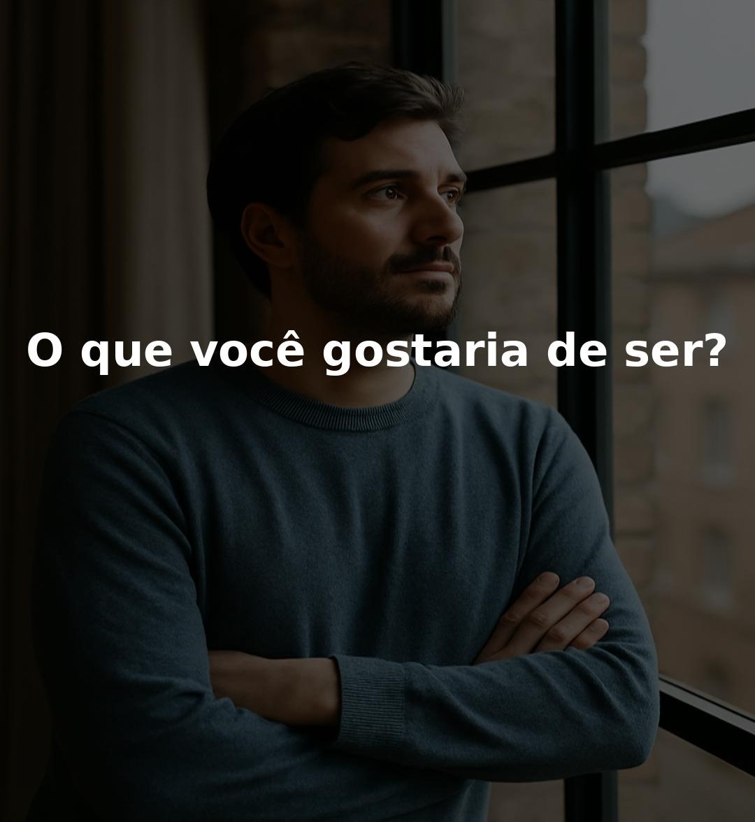 O que você gostaria de ser