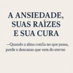 Ansiedade e sua cura