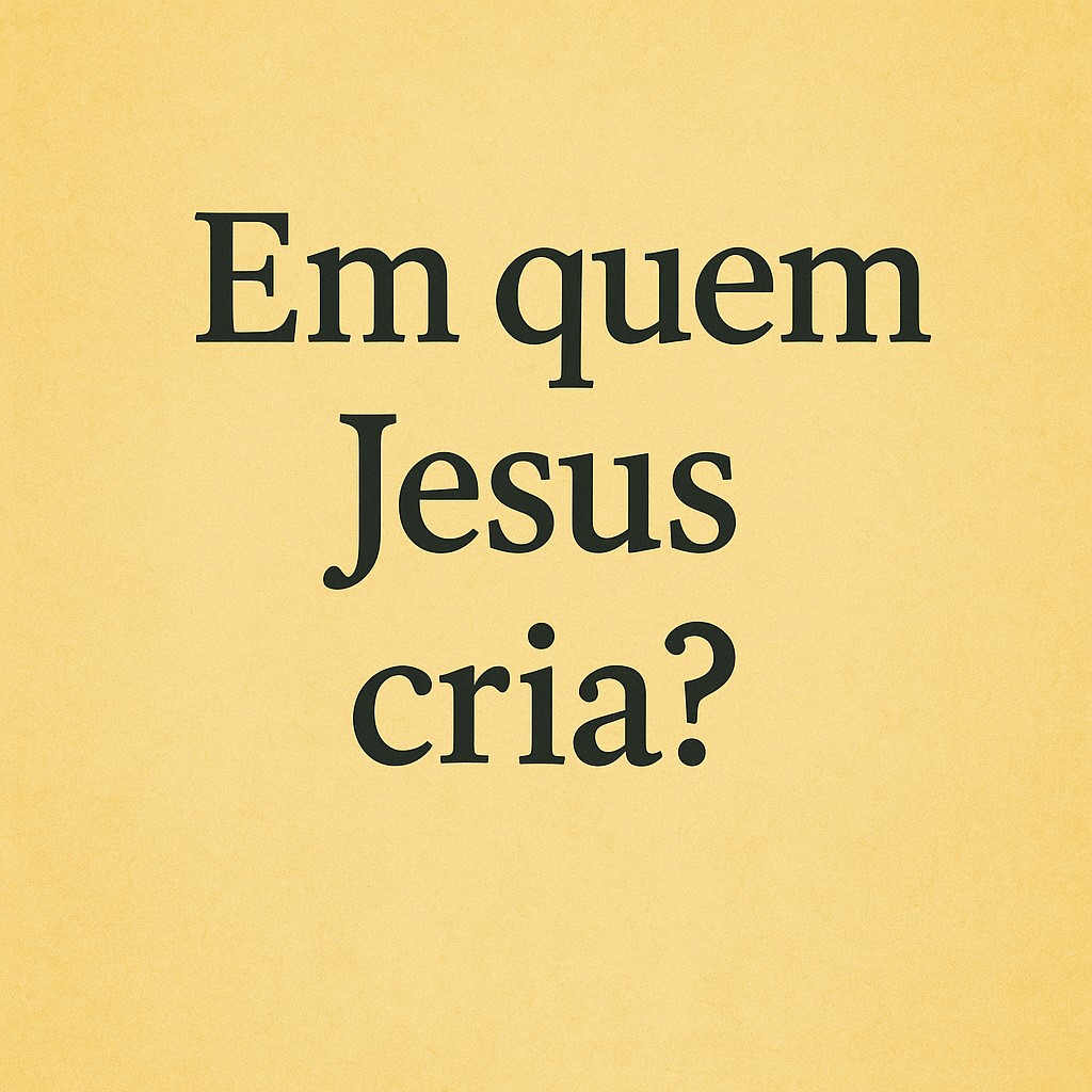 Em quem Jesus