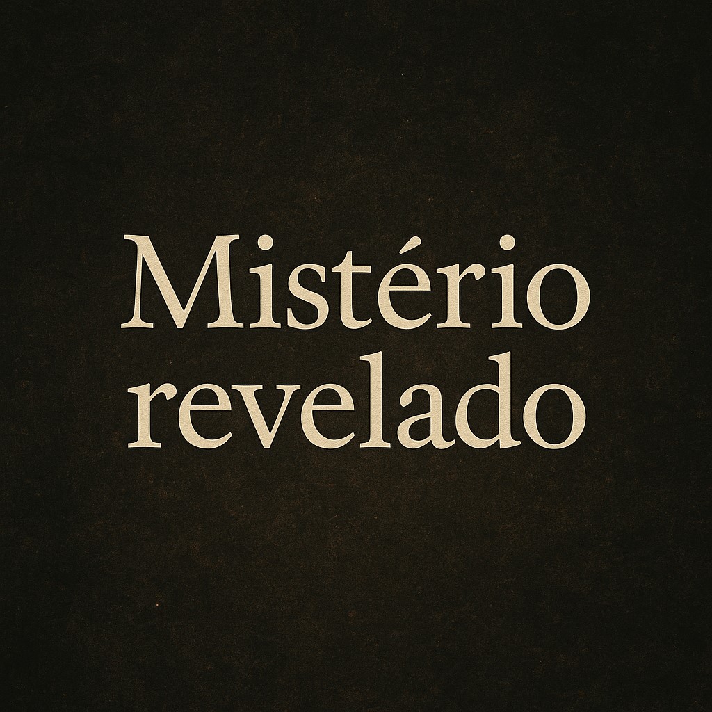 Mistério de Jesus revelado