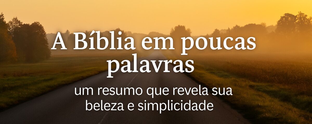 Resumo da Bíblia