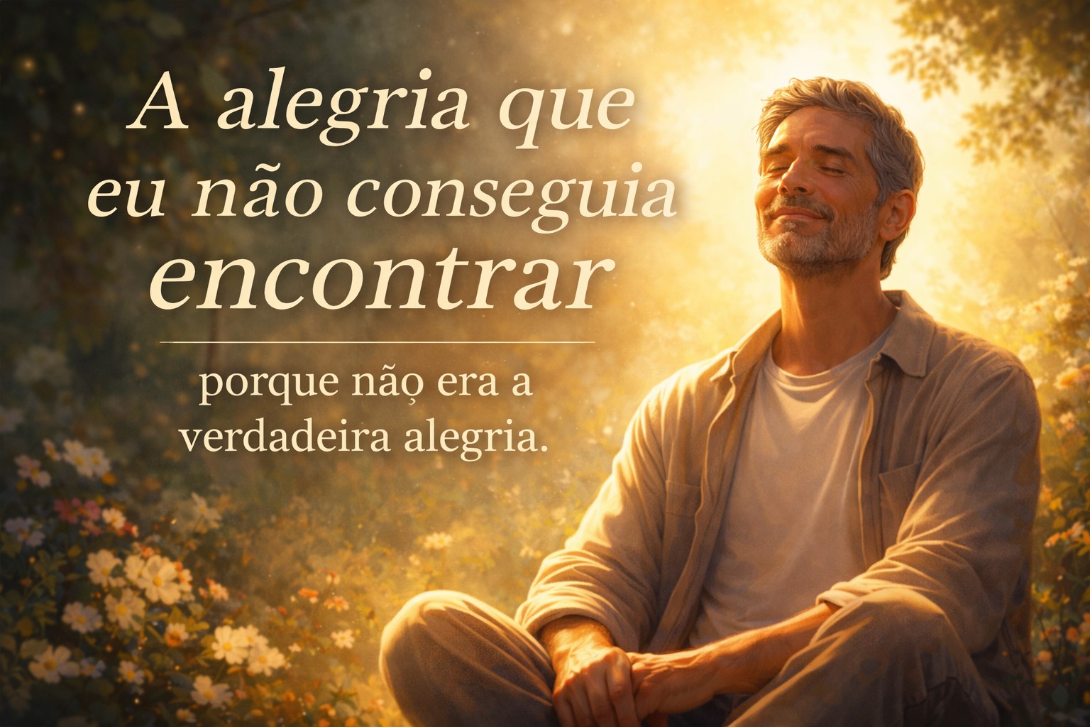 A alegria da salvação é a verdadeira alegria