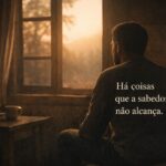 homem refletindo próximo à janela com luz suave simbolizando limites da sabedoria e busca interior