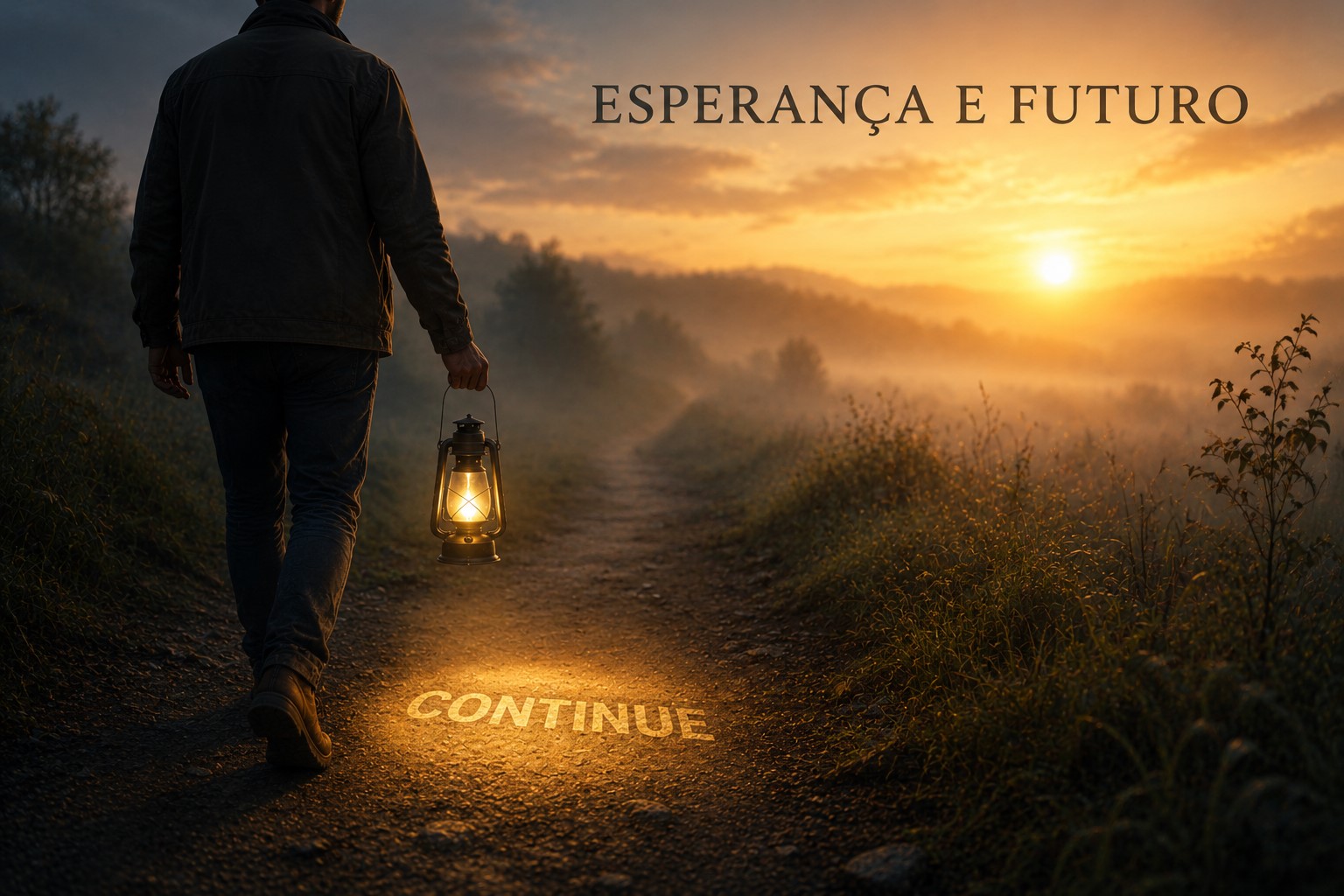 Caminhar com esperança no futuro